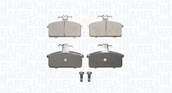 MAGNETI MARELLI Bremseklodser 363916061130 for SEAT FIAT LANCIA SUZUKI