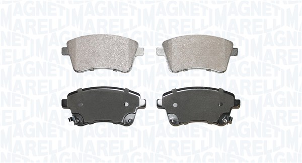 MAGNETI MARELLI Bremseklodser 363916061135 for KIA
