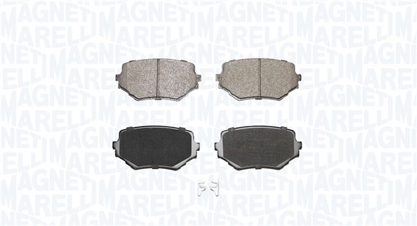 MAGNETI MARELLI Bremseklodser 363916061146 for SUZUKI MAZDA