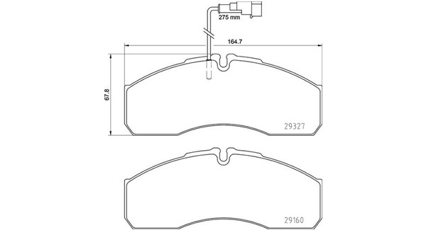 MAGNETI MARELLI Bremseklodser 363700456123 for NISSAN RENAULT TRUCKS