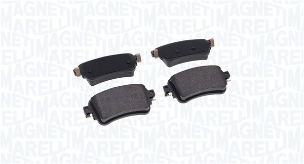 MAGNETI MARELLI Bremseklodser 363916061200 for PEUGEOT CITROËN TOYOTA