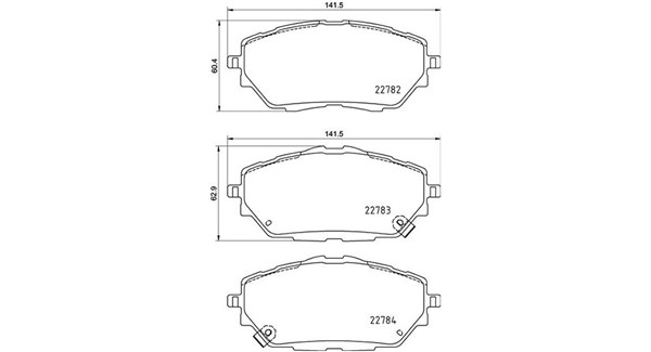 MAGNETI MARELLI Bremseklodser 363700483171 for SATURN TOYOTA
