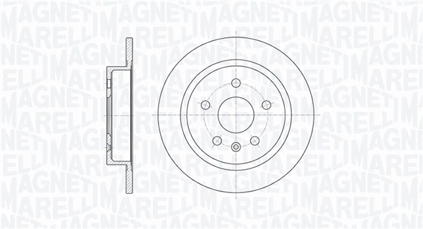 MAGNETI MARELLI Bremseskive 361302040101 292mm 12mm for OPEL CHEVROLET SAAB CHEVROLET (SGM) BUICK