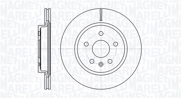 MAGNETI MARELLI Bremseskive 361302040102 315mm 23mm for OPEL CADILLAC VAUXHALL