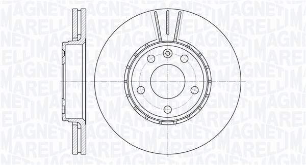 MAGNETI MARELLI Bremseskive 361302040164 305mm 28mm for OPEL VAUXHALL NISSAN RENAULT
