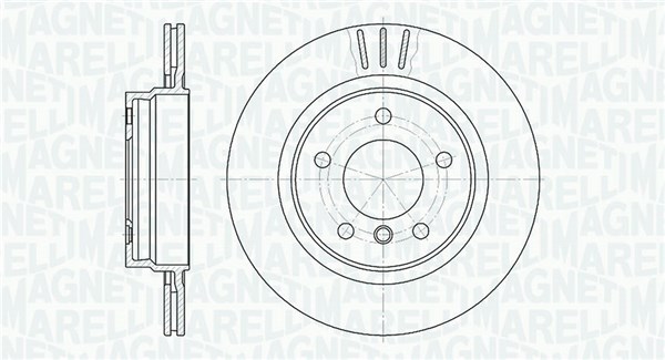 MAGNETI MARELLI Bremseskive 361302040286 294mm 19mm for BMW