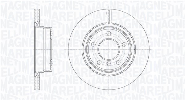 MAGNETI MARELLI Bremseskive 361302040300 300mm 20mm for BMW