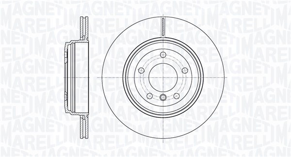 MAGNETI MARELLI Bremseskive 361302040450 320mm 20mm for BMW