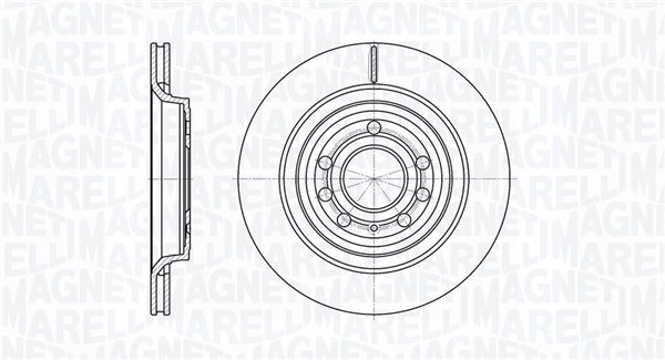 MAGNETI MARELLI Bremseskive 361302040456 292mm 20mm for OPEL SAAB FIAT VAUXHALL
