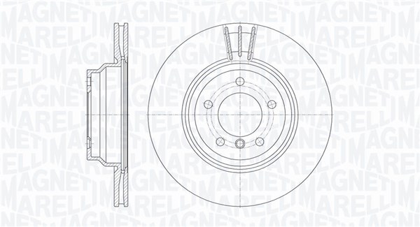 MAGNETI MARELLI Bremseskive 361302040514 330mm 24mm for BMW