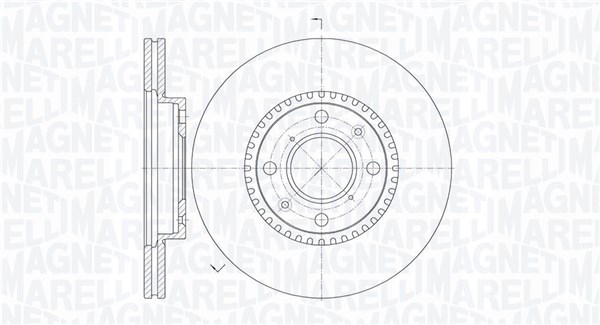 MAGNETI MARELLI Bremseskive 361302040516 252mm 20mm for OPEL SUZUKI VAUXHALL