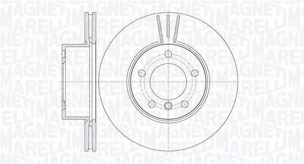 MAGNETI MARELLI Bremseskive 361302040518 300mm 24mm for BMW