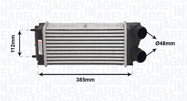 MAGNETI MARELLI Ladeluftkøler 351319205090 for CITROËN/PEUGEOT