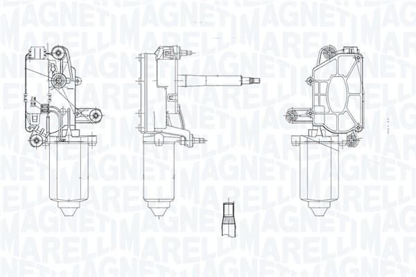 MAGNETI MARELLI Viskermotor 064071000010 bag for FIAT