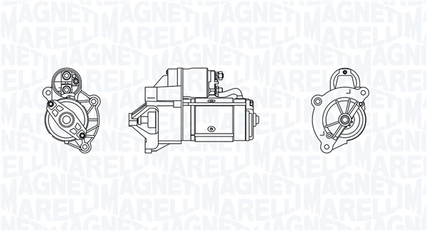 MAGNETI MARELLI Starter 063721342010 for SUZUKI FIAT PEUGEOT