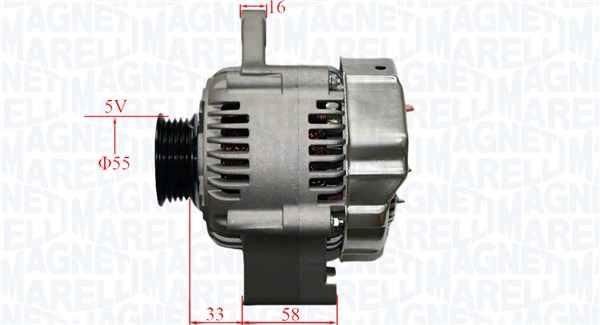 MAGNETI MARELLI Generator 063732107010 for NISSAN SUZUKI