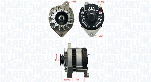MAGNETI MARELLI Generator 063733732010 for RENAULT