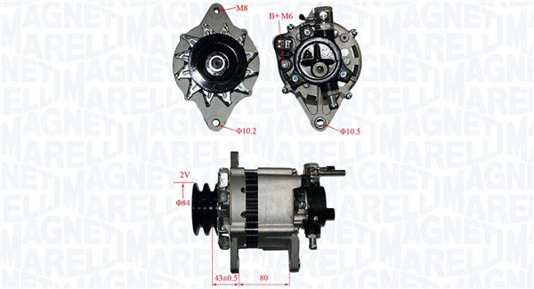 MAGNETI MARELLI Generator 063735114010 for NISSAN