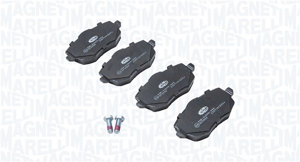 MAGNETI MARELLI Bremseklodser 363916060291 for LANCIA CHRYSLER FIAT