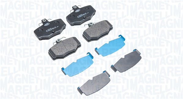 MAGNETI MARELLI Bremseklodser 363916060345 for NISSAN