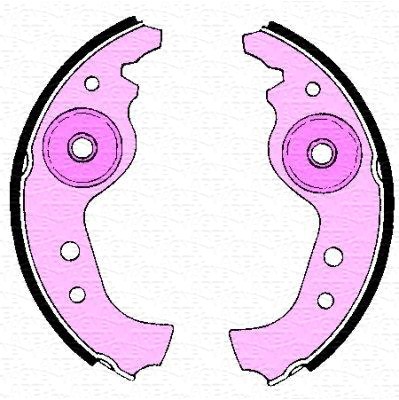 MAGNETI MARELLI Bremsebakke 360219196290 for AUTOBIANCHI LANCIA ZASTAVA SEAT