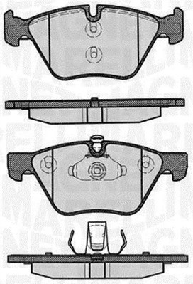 MAGNETI MARELLI Bremseklodser 363916060156 for BMW