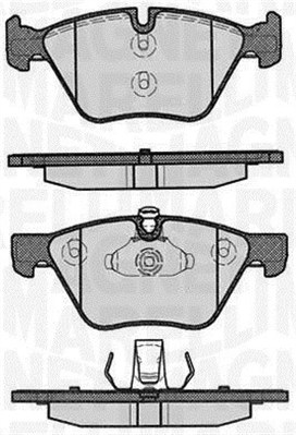 MAGNETI MARELLI Bremseklodser 363916060160 for BMW
