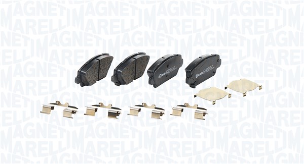 MAGNETI MARELLI Bremseklodser 363700430125 for KIA