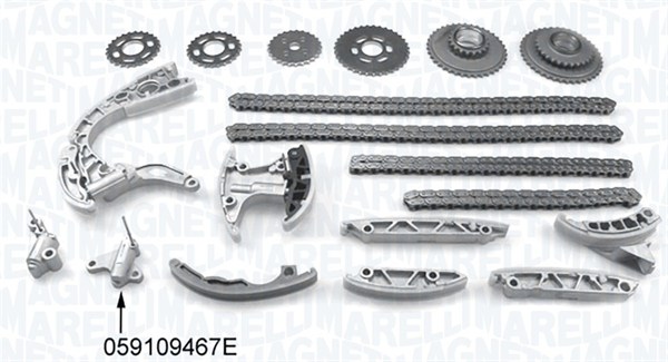 MAGNETI MARELLI Styrekædesæt 341500001180 for VW/SEAT VW VAG