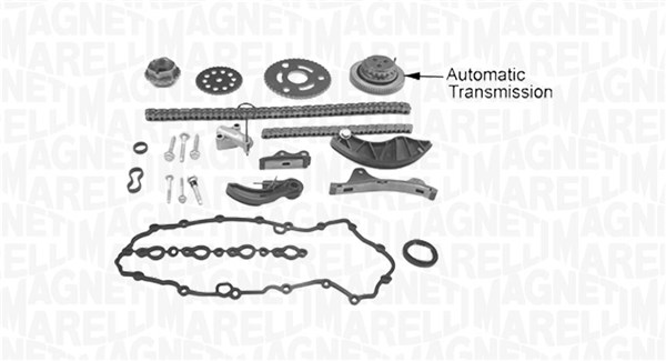MAGNETI MARELLI Styrekædesæt 341500001500 for OPEL