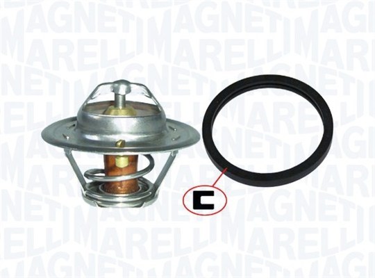 MAGNETI MARELLI Termostat, kølemiddel 352317100410 for STANDARD AUTOMOBILE LAND ROVER FIAT AUSTIN-HEALEY ISUZU