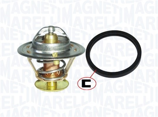 MAGNETI MARELLI Termostat, kølemiddel 352317100390 for VOLVO SAAB FIAT / LANCIA LANCIA ALFA ROMEO VW JAGUAR