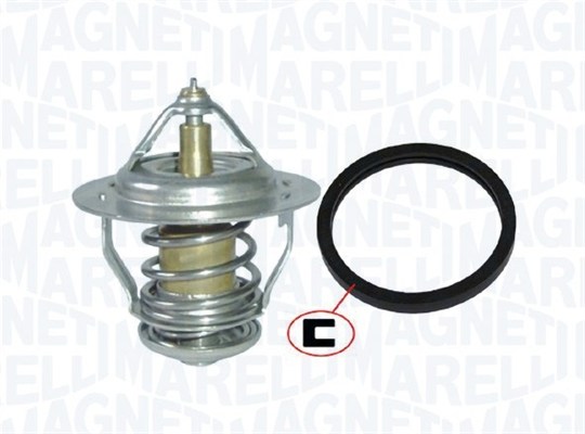 MAGNETI MARELLI Termostat, kølemiddel 352317100510 for STANDARD AUTOMOBILE PEUGEOT NISSAN HYUNDAI KIA FORD VW