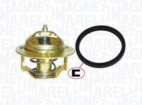 MAGNETI MARELLI Termostat, kølemiddel 352317100590 for STANDARD AUTOMOBILE MAZDA SUZUKI HYUNDAI MITSUBISHI HONDA PROTON PLYMOUTH KIA