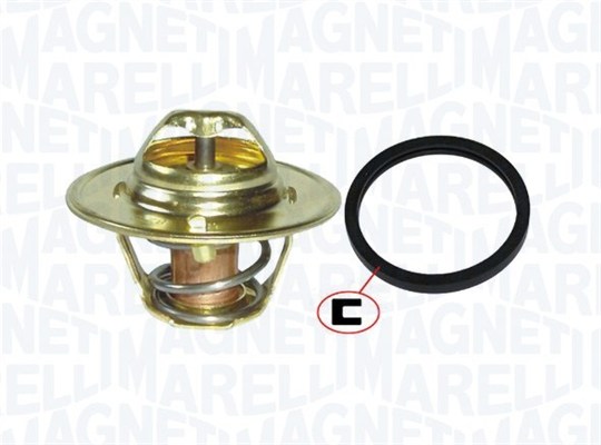 MAGNETI MARELLI Termostat, kølemiddel 352317101170 for STANDARD AUTOMOBILE MAZDA SUZUKI DAIHATSU HONDA NISSAN KIA