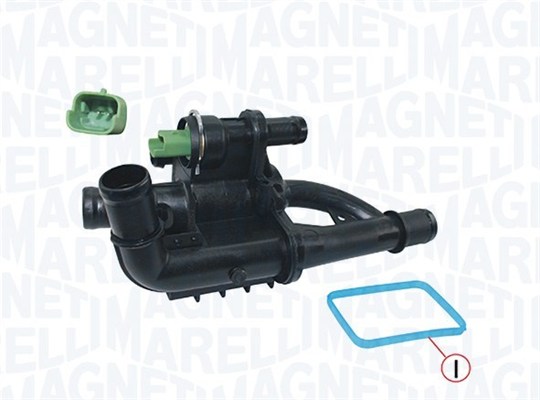 MAGNETI MARELLI Termostat, kølemiddel 352317101950 for FORD VOLVO MINI PEUGEOT LANCIA MAZDA SUZUKI