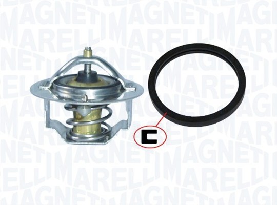 MAGNETI MARELLI Termostat, kølemiddel 352317100840 for FORD STANDARD AUTOMOBILE OPEL VAUXHALL ASTON MARTIN ISUZU INNOCENTI GENERAL MOTORS LANCIA SUBA