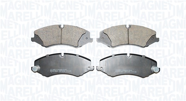MAGNETI MARELLI Bremseklodser 363916061304 for LAND ROVER