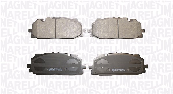 MAGNETI MARELLI Bremseklodser 363916061307 for AUDI VW CUPRA VAG SKODA
