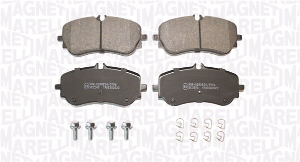 MAGNETI MARELLI Bremseklodser 363916061336 for VW MAN