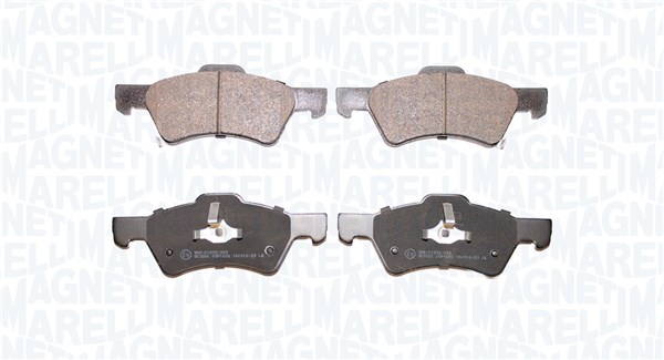 MAGNETI MARELLI Bremseklodser 363916061419 for CHRYSLER JEEP DODGE