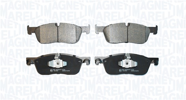 MAGNETI MARELLI Bremseklodser 363916061346 for JAGUAR LAND ROVER