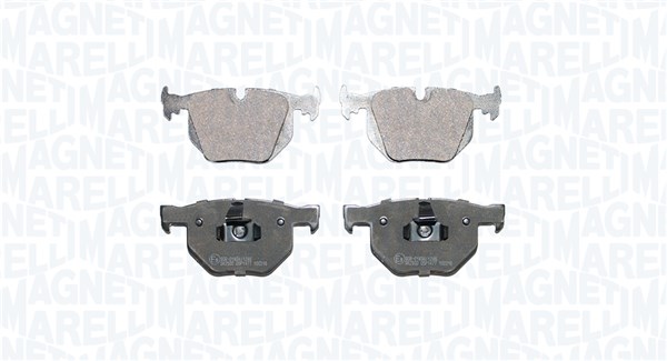 MAGNETI MARELLI Bremseklodser 363916061422 for BMW