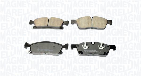 MAGNETI MARELLI Bremseklodser 363916061377 for JEEP