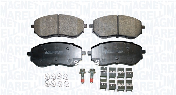 MAGNETI MARELLI Bremseklodser 363916061421 for MERCEDES-BENZ NISSAN