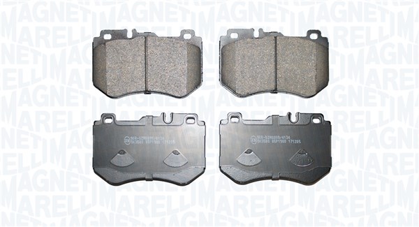 MAGNETI MARELLI Bremseklodser 363916061347 for MERCEDES-BENZ