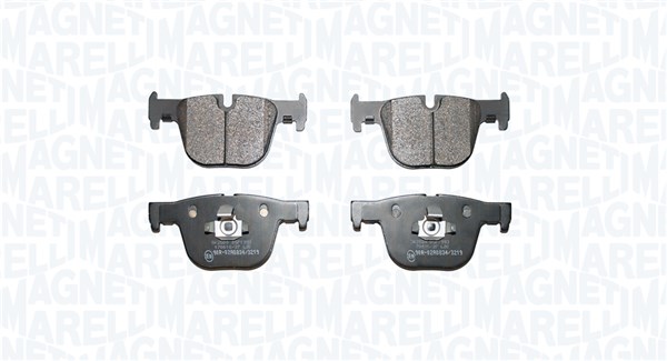 MAGNETI MARELLI Bremseklodser 363916061447 for BMW