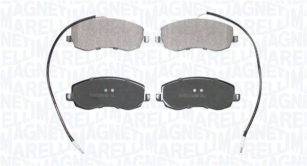 MAGNETI MARELLI Bremseklodser 363916061416 for PEUGEOT CITROËN LANCIA