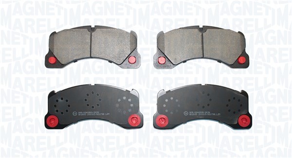 MAGNETI MARELLI Bremseklodser 363916061350 for PORSCHE VW