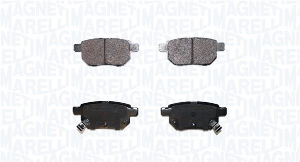 MAGNETI MARELLI Bremseklodser 363916061382 for TOYOTA LEXUS